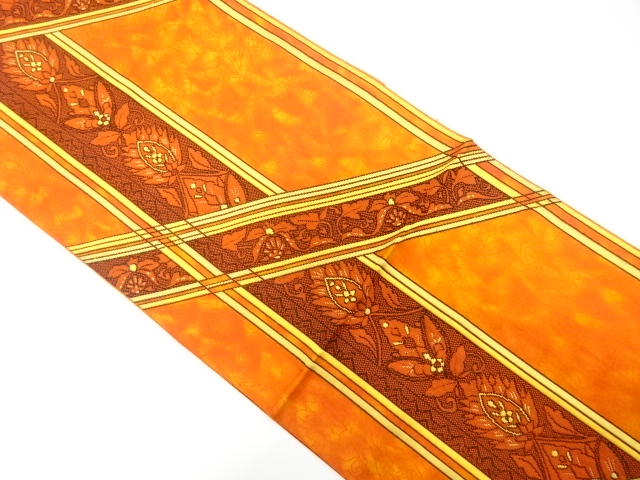 JAPANESE NAGOYA OBI / WOVEN GEOMETRIC